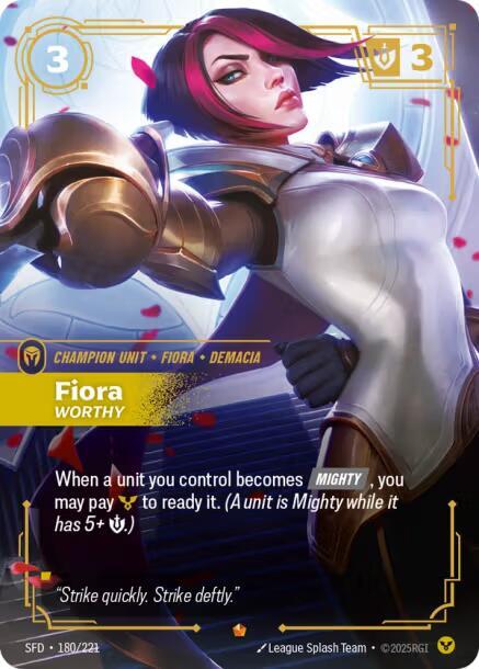 Fiora Worthy (Spiritforged)  - Foil