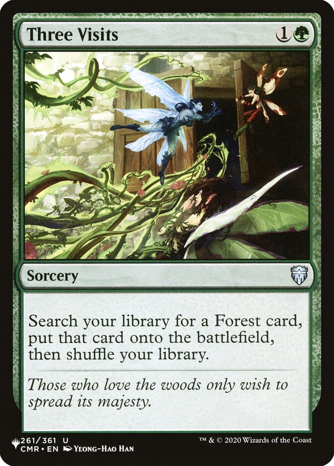 Three Visits CMR-261/5075 (The List Reprints) 