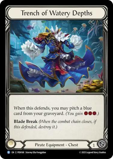 Trench of Watery Depths ()  - Cold Foil