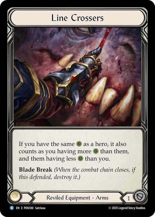 Line Crossers ()  - Cold Foil
