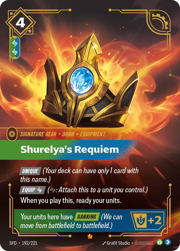Shurelyas Requiem (Spiritforged)  - Foil