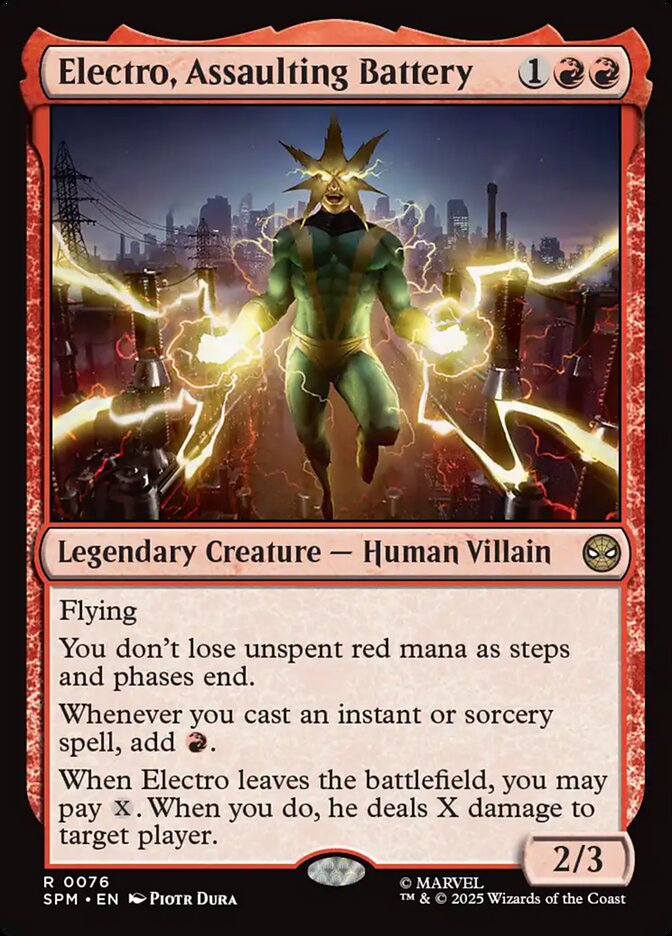 Electro, Assaulting Battery (Marvel's Spider-Man)  - undefined