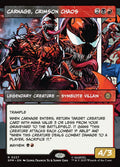 Carnage, Crimson Chaos 227/198 (Marvel's Spider-Man)  - Showcase Foil