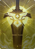 Order Rune Alternate Art R06a (Spiritforged)  - Foil