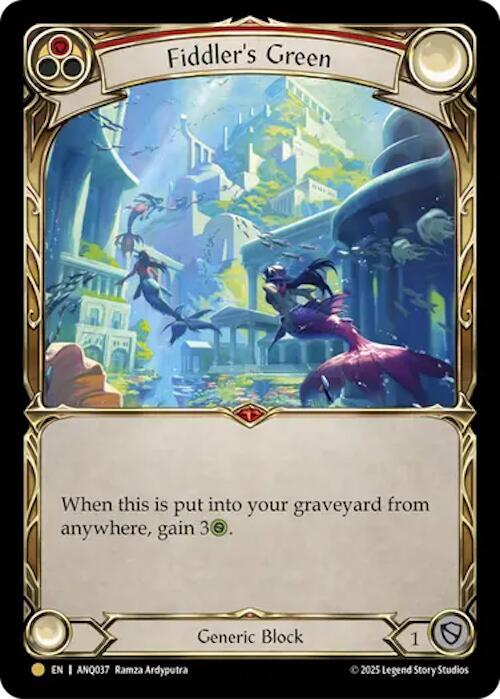 Fiddlers Green Red ANQ037 ANQ037 (Compendium of Rathe - Antiquity Pack) 