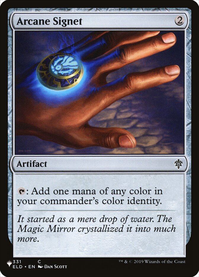 Arcane Signet ELD 331 (The List Reprints) 