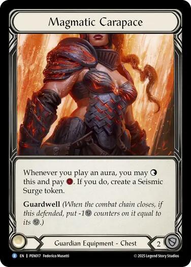 Magmatic Carapace ()  - Cold Foil