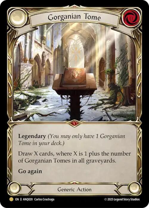 Gorganian Tome ANQ020 (Compendium of Rathe - Antiquity Pack) 