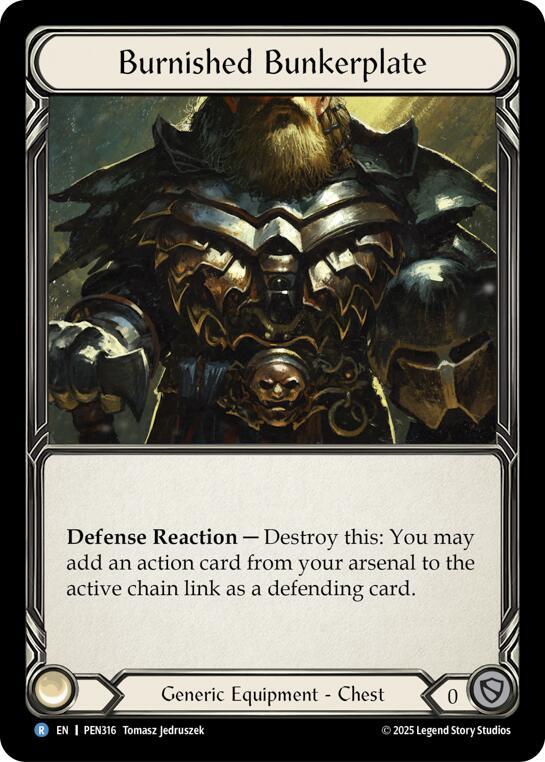 Burnished Bunkerplate ()  - Cold Foil