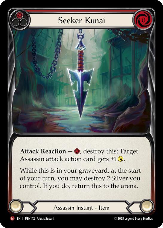 Seeker Kunai Red () 
