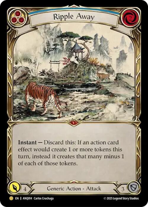 Ripple Away Blue ANQ014 (Compendium of Rathe - Antiquity Pack) 