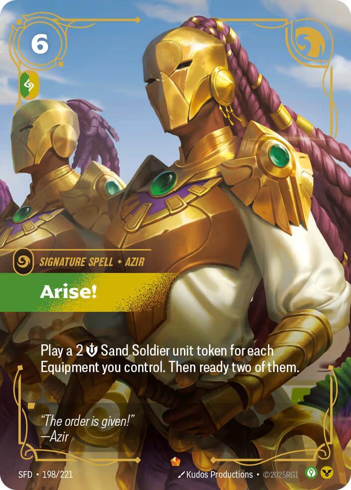 Arise (Spiritforged)  - Foil