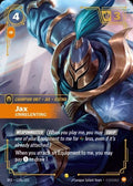Jax - Unrelenting 119a/221 (Spiritforged)  - Foil