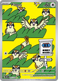 Pidgey 207 197 (SV03: Obsidian Flames)  - Holofoil