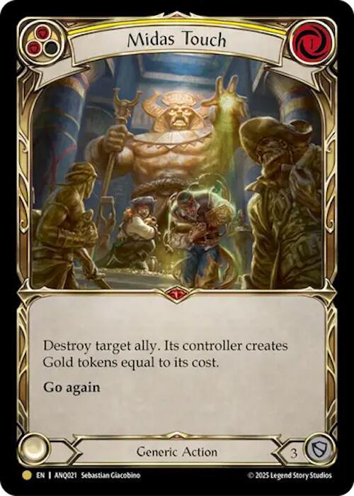 Midas Touch Yellow ANQ021 (Compendium of Rathe - Antiquity Pack) 