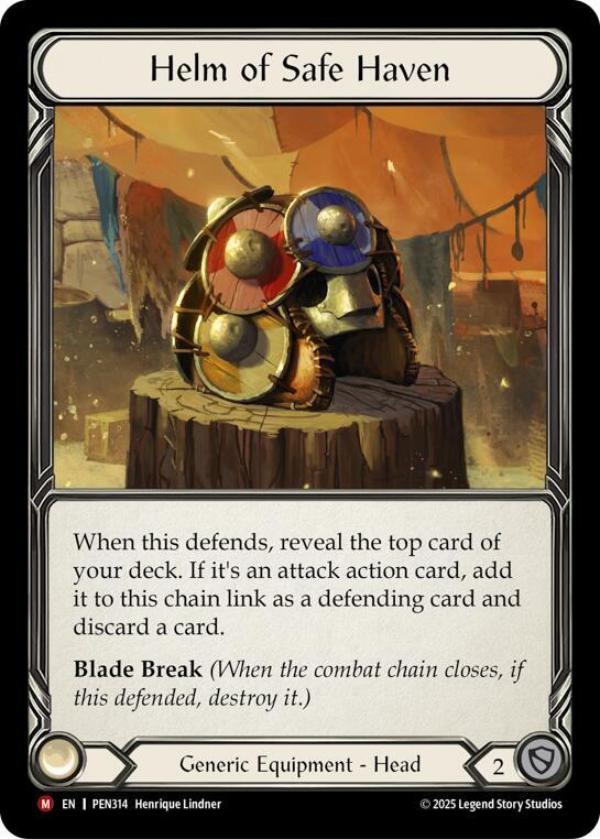 Helm Of Safe Haven ()  - Cold Foil