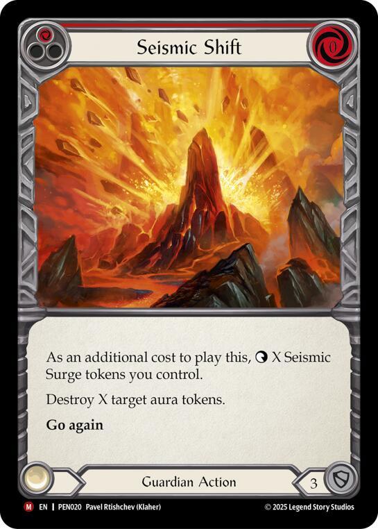 Seismic Shift Red () 