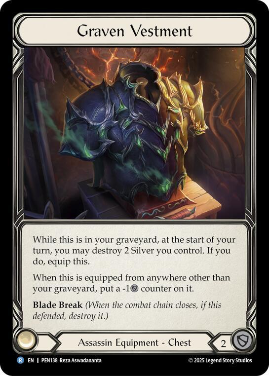 Graven Vestment ()  - Cold Foil