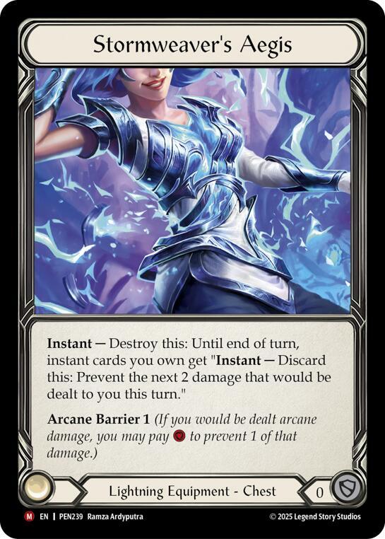 Stormweavers Aegis ()  - Cold Foil