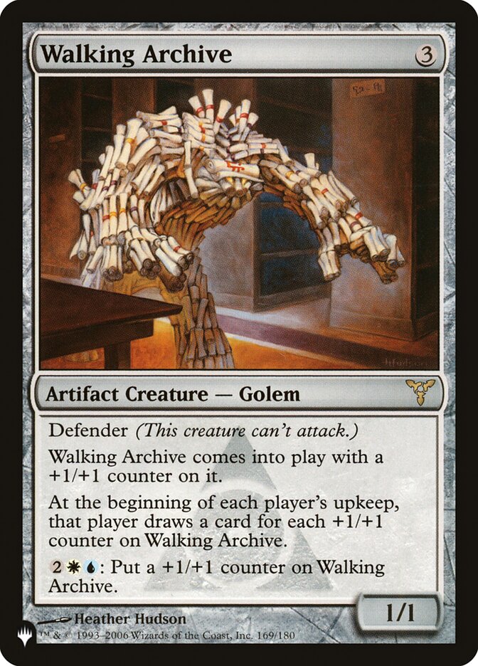 Walking Archive (The List Reprints) 