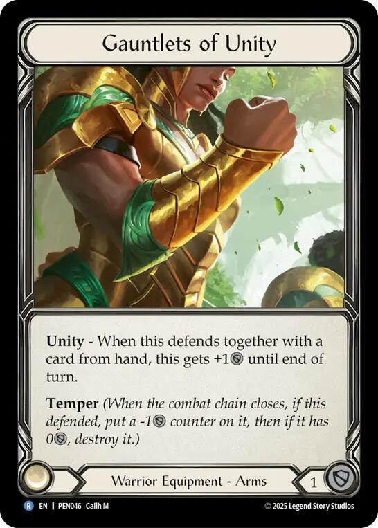 Gauntlets of Unity ()  - Cold Foil