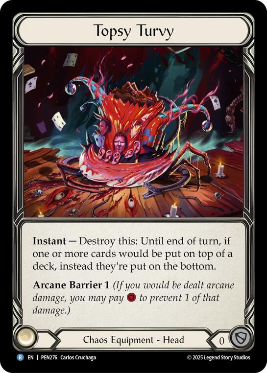 Topsy Turvy ()  - Cold Foil