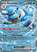 Blastoise ex 009 165 (SV: Scarlet & Violet 151)  - Holofoil
