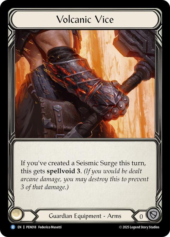 Volcanic Vice ()  - Cold Foil