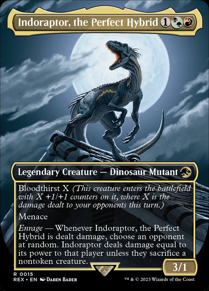 Indoraptor, the Perfect Hybrid (Universes Beyond: Jurassic World Collection)  - undefined