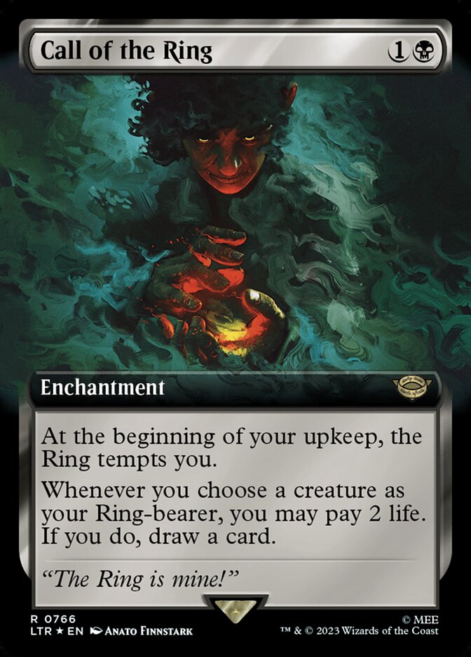 Call of the Ring 766/281 (Universes Beyond: The Lord of the Rings: Tales of Middle-earth)  - Extended Art Surge Foil