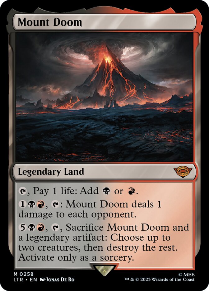 Mount Doom (Universes Beyond: The Lord of the Rings: Tales of Middle-earth)  - undefined