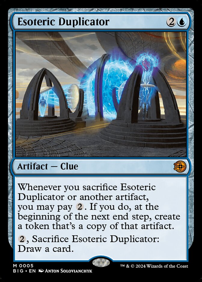 Esoteric Duplicator (Outlaws of Thunder Junction: The Big Score) 