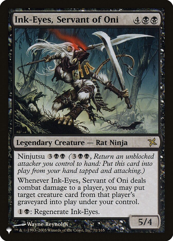Ink-Eyes, Servant of Oni (The List Reprints) 