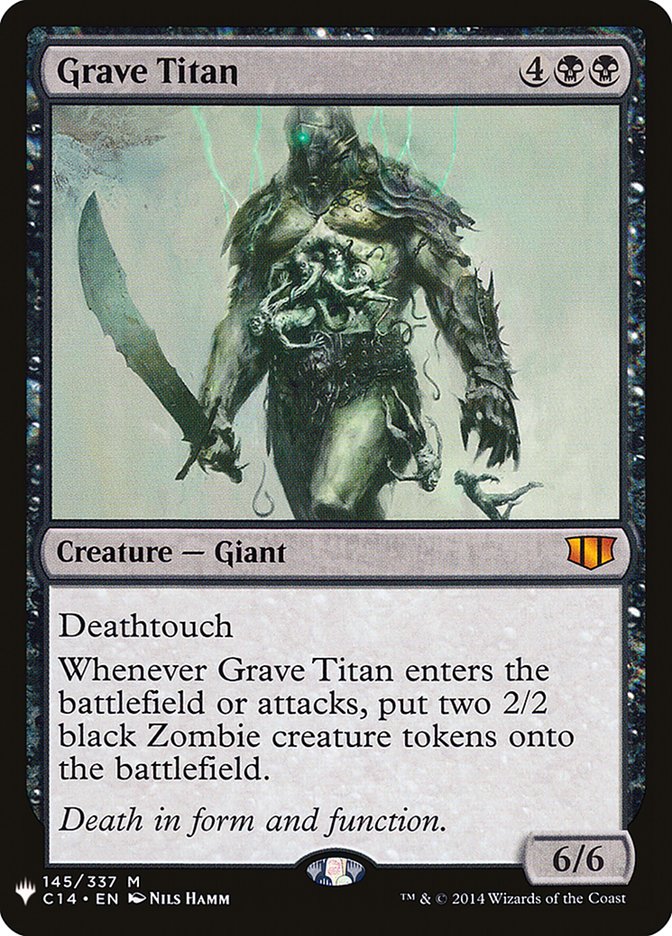 Grave Titan (The List Reprints) 
