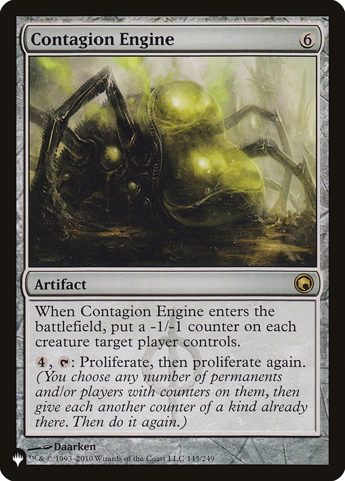 Contagion Engine 145/249 (The List Reprints) 