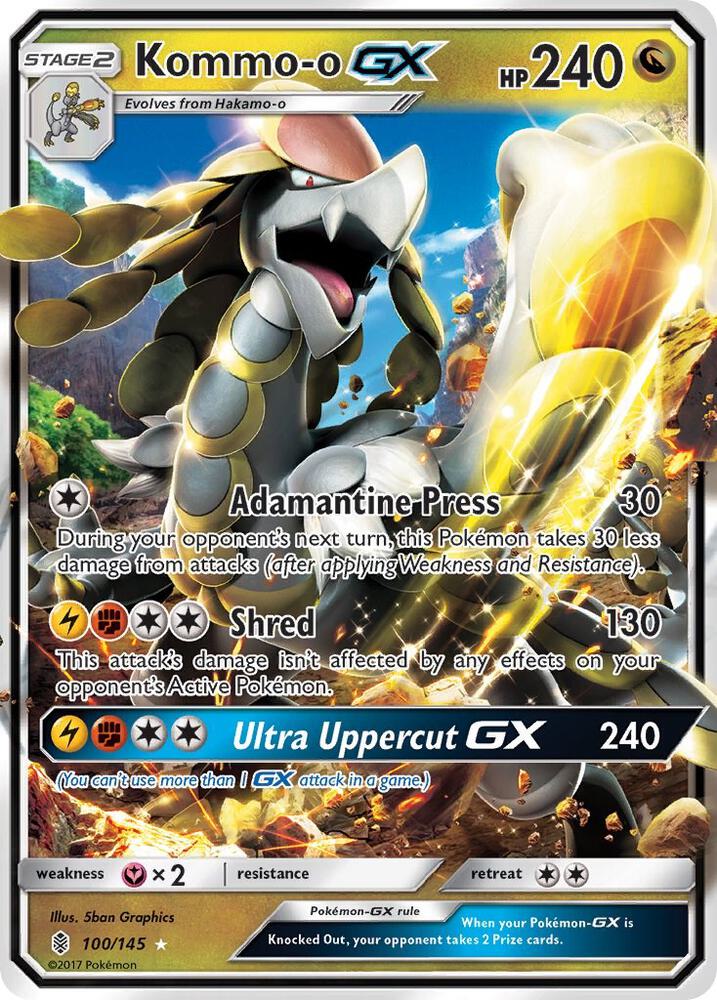 Kommo o GX 100/145 (SM - Guardians Rising)  - Holofoil