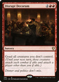 Disrupt Decorum 789/361 (Commander Legends: Battle for Baldur's Gate) 