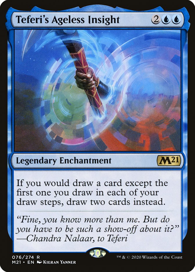 Teferis Ageless Insight 76 (Core Set 2021) 