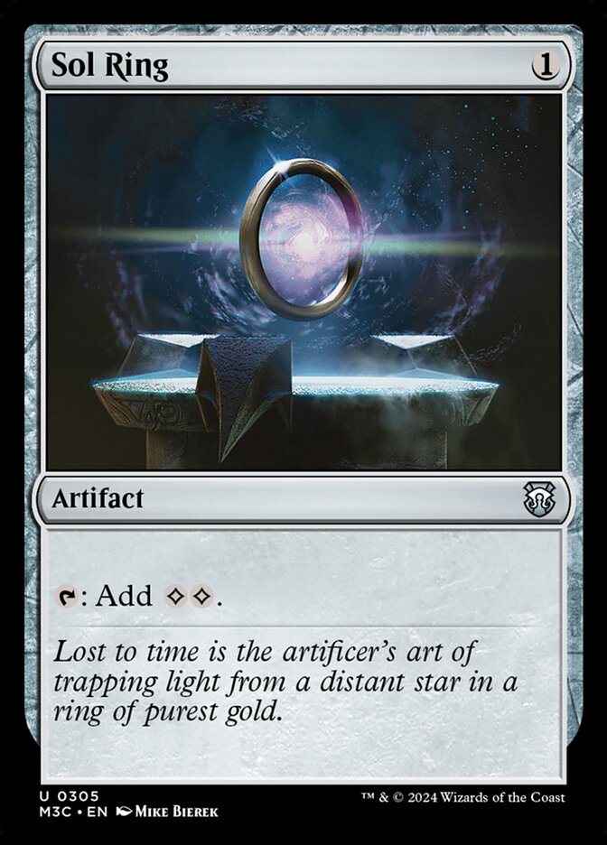 Sol Ring 305 (Commander: Modern Horizons 3) 