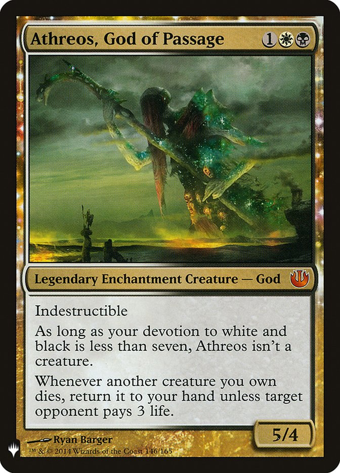 Athreos God of Passage 146 (The List Reprints) 