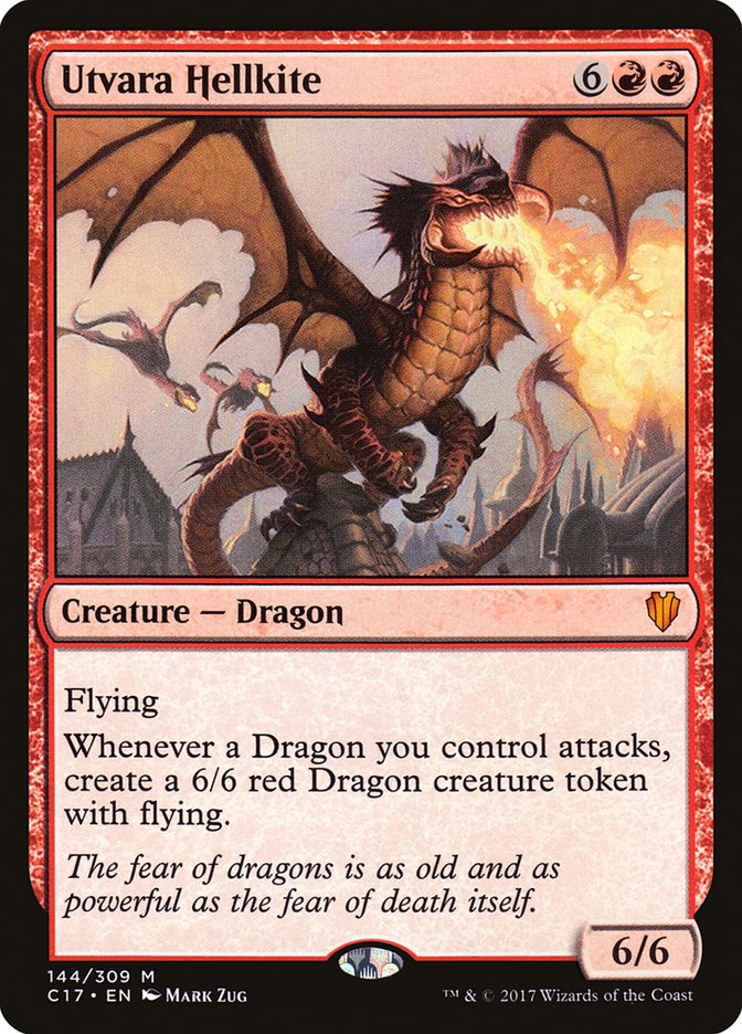 Utvara Hellkite 144 (Commander 2017) 