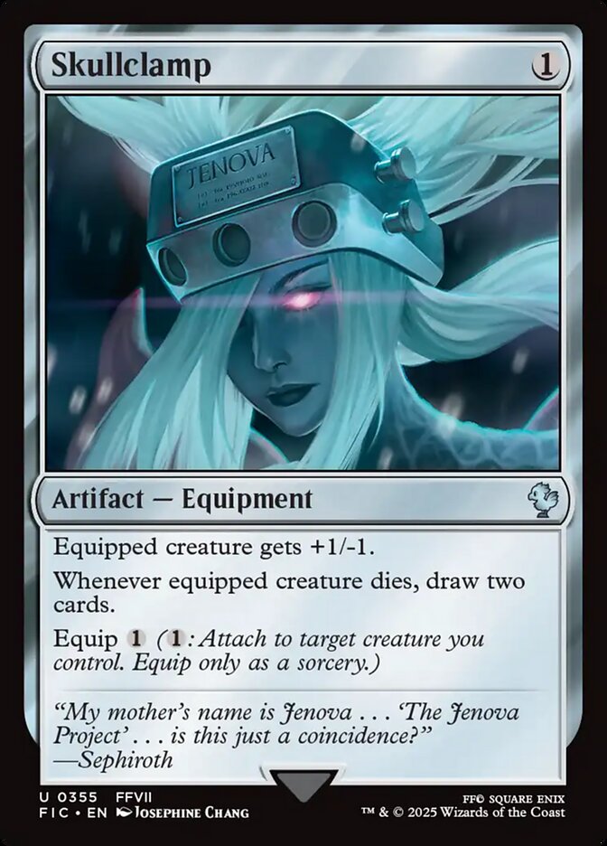Skullclamp (Commander: FINAL FANTASY) 