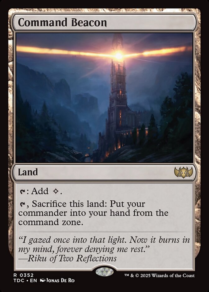 Command Beacon 352 (Commander: Tarkir: Dragonstorm) 