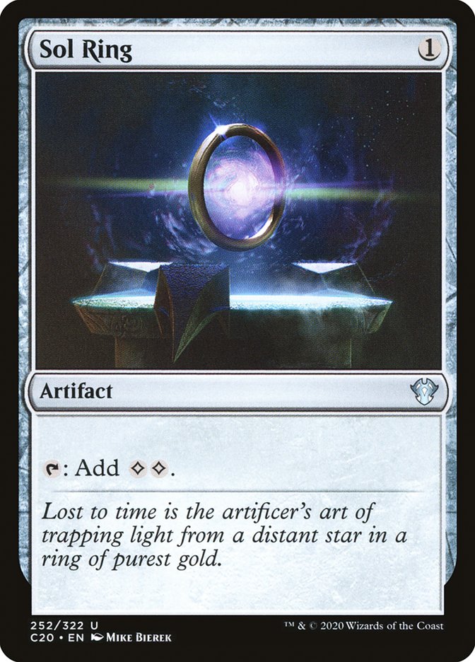 Sol Ring 252/322 (Commander 2020) 