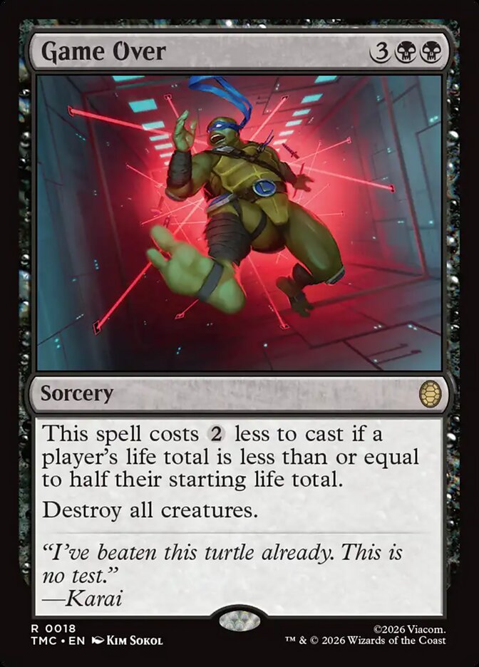 Game Over (Commander: Teenage Mutant Ninja Turtles) 