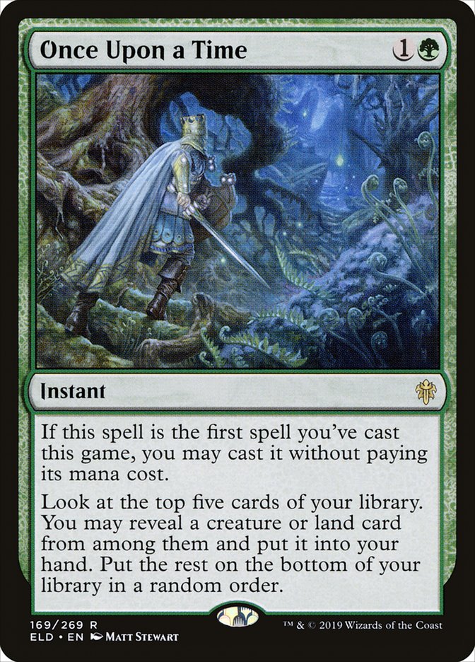 Once Upon a Time 169/269 (Throne of Eldraine)  - Foil