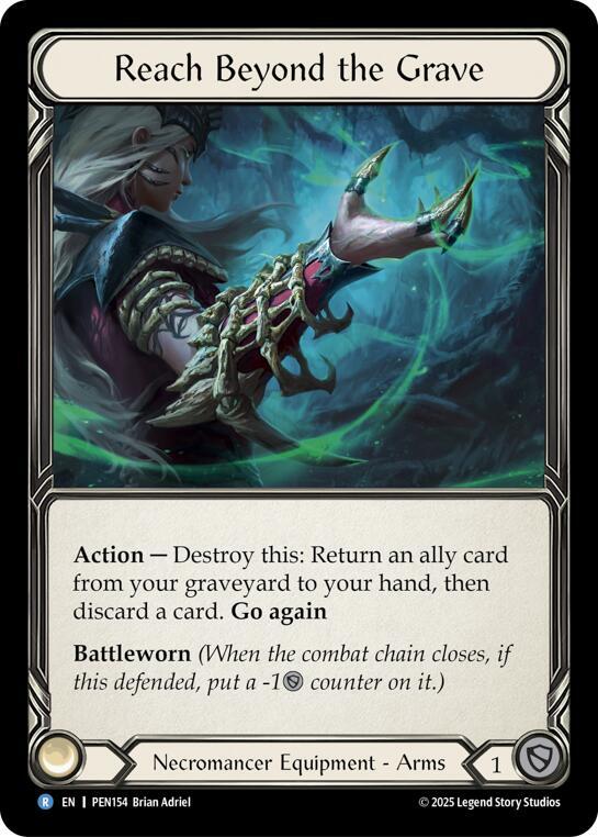 Reach Beyond The Grave (Compendium of Rathe)  - Cold Foil
