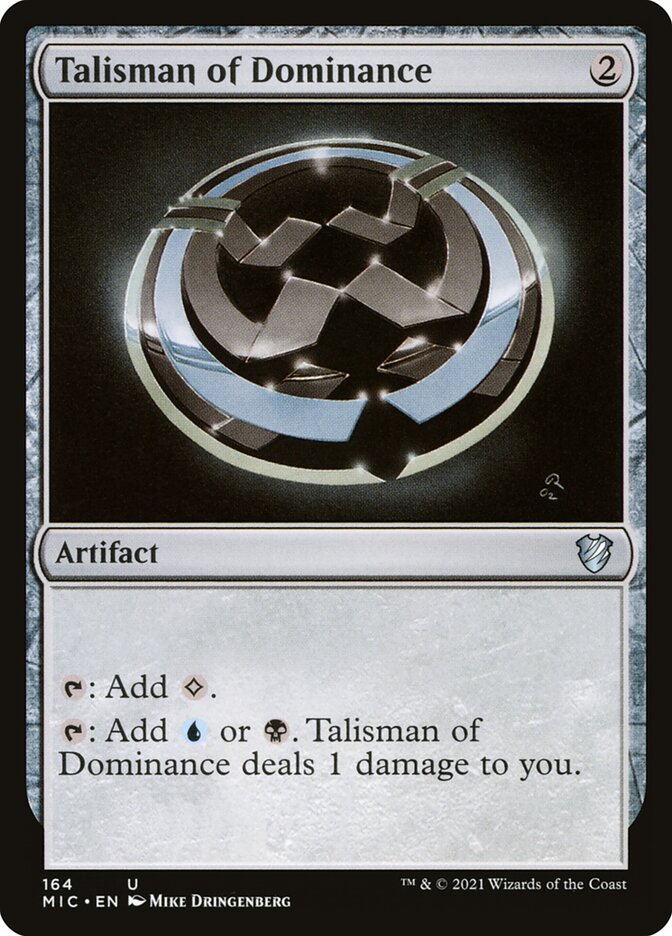 Talisman of Dominance 164 (Commander: Innistrad: Midnight Hunt) 