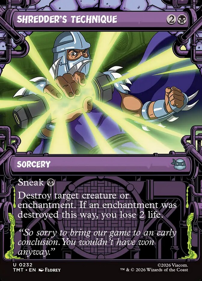 Shredder's Technique (Teenage Mutant Ninja Turtles)  - undefined