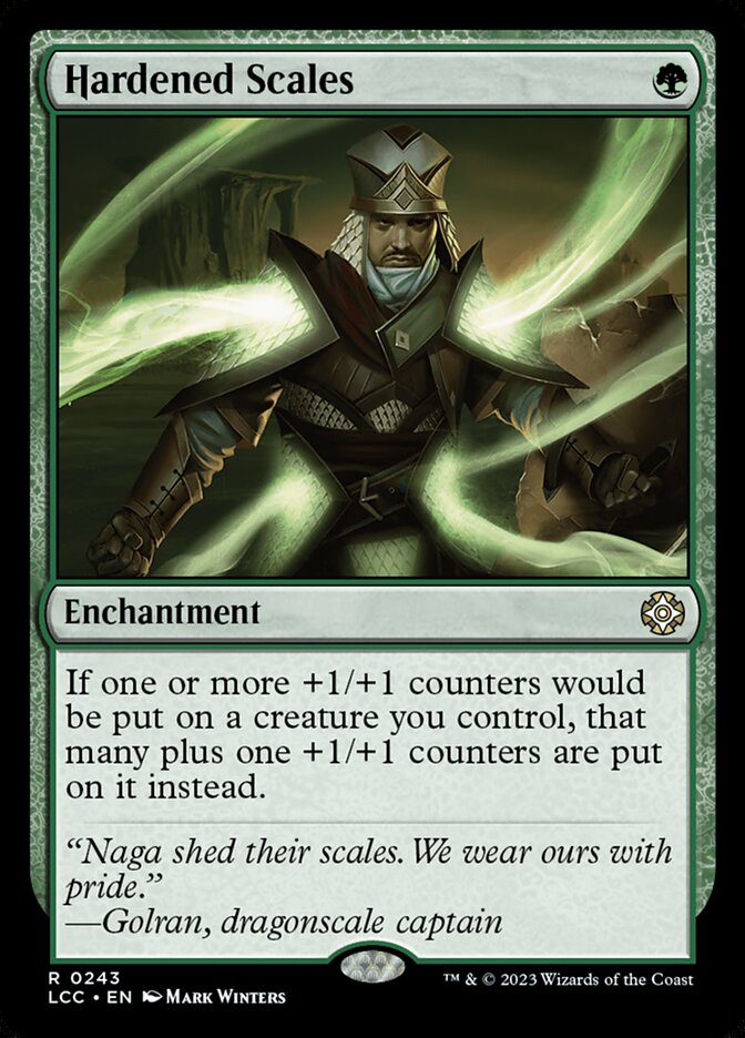 Hardened Scales 243/370 (Commander: The Lost Caverns of Ixalan) 